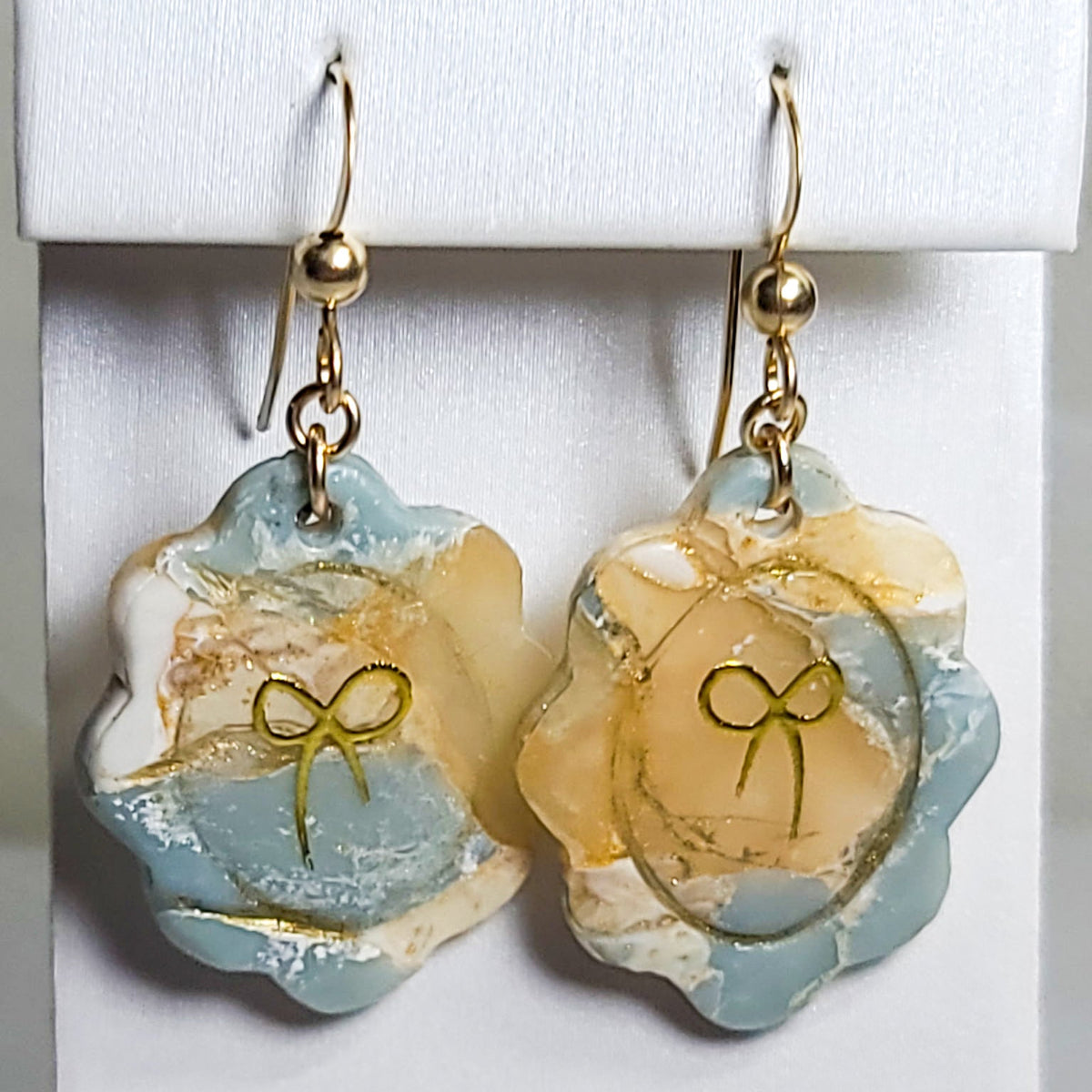 Moonlit Pearl Dangle Earrings