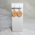 Gold in Rosé Dangle Earrings