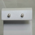 Crystal Pearl Stud Earrings