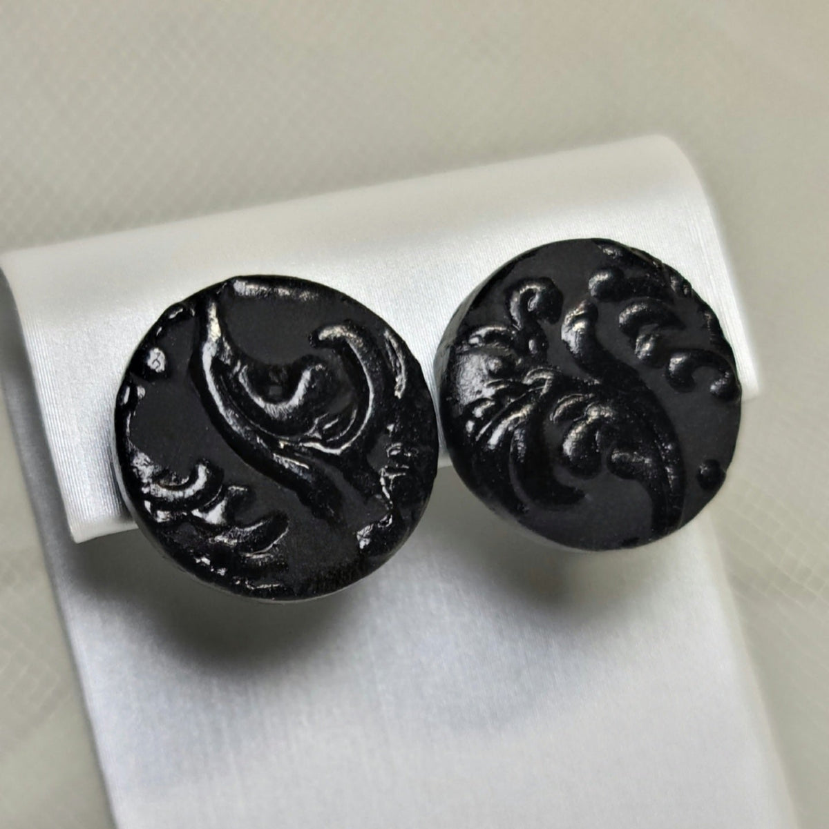 Nocturne Baroque Stud Earrings