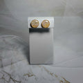 Ember Veil Stud Earrings
