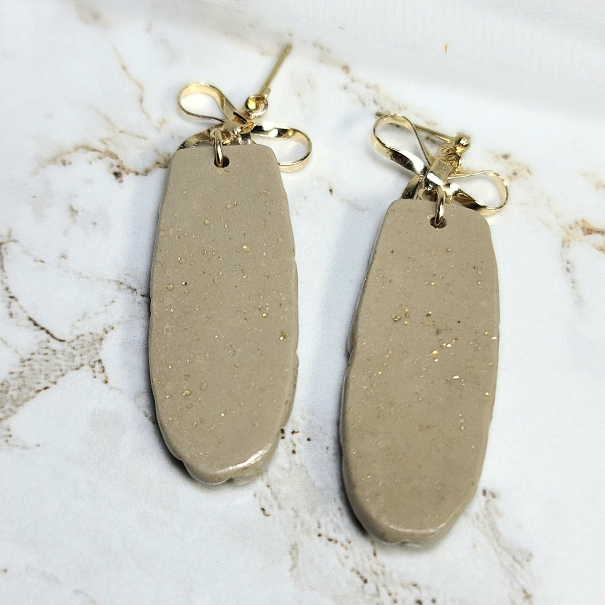 Matelassé Dangle Earrings