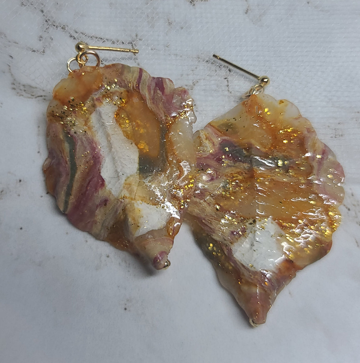 Fallen for You Large Dangle Earrings