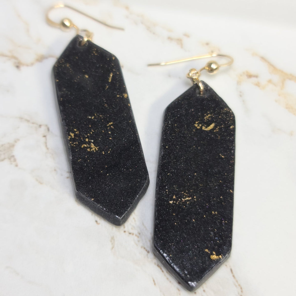 Nocturne Baroque Dangle Earrings