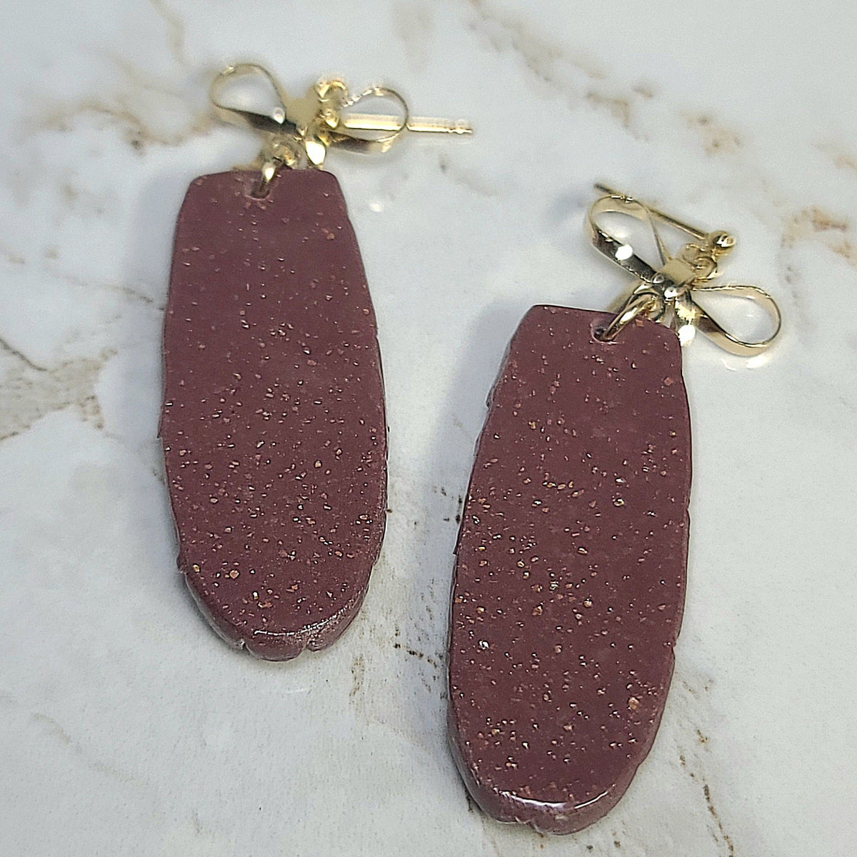 Matelassé Dangle Earrings