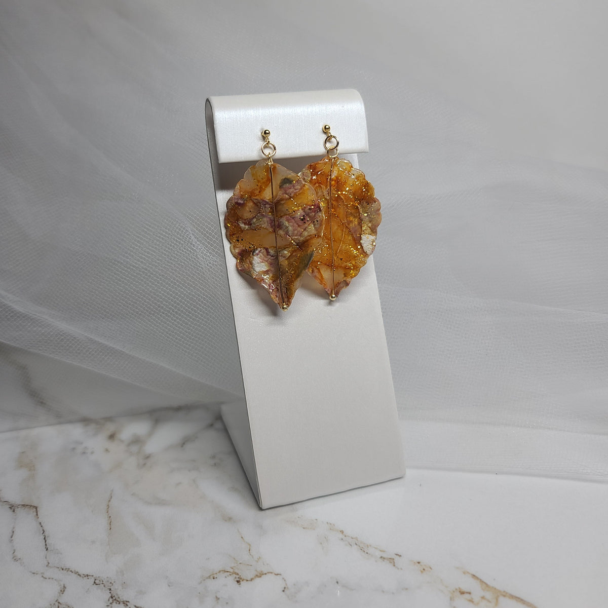 Fallen for You Large Dangle Earrings